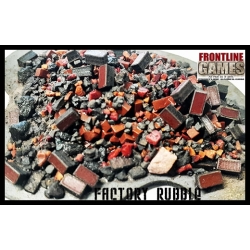 Factory Rubble - BASING TUB - Miniature Basing System
