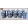 Factory 55 Gallon Drums 28mm WWII FRONTLINE GAMES