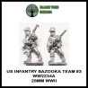 U.S. American Infantry Bazooka Team 3 28mm WWII BLACK TREE DESIGN