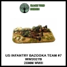 U.S. American Infantry Bazooka Team 7 28mm WWII BLACK TREE DESIGN