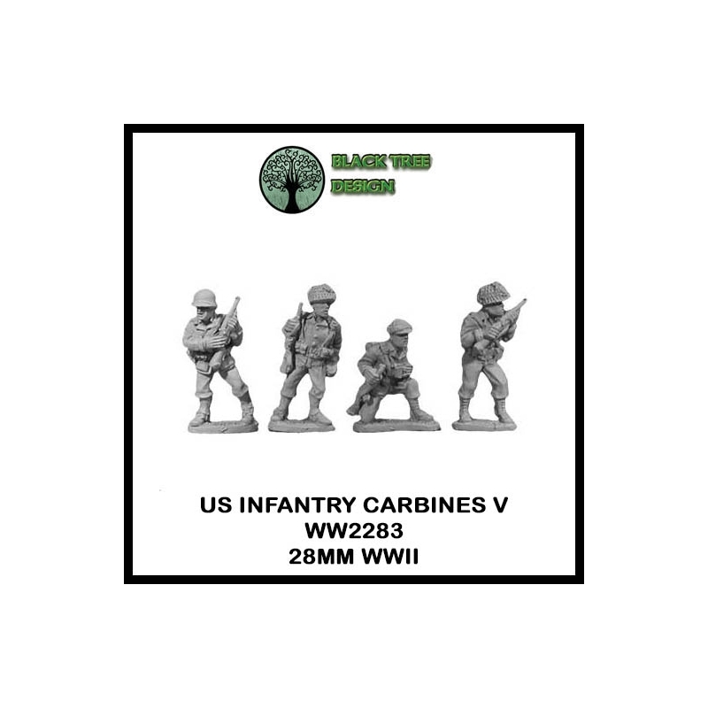 U.S. American Infantry Carbines V 28mm WWII BLACK TREE DESIGN