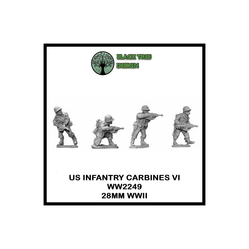 U.S. American Infantry Carbines VI 28mm WWII BLACK TREE DESIGN