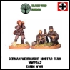 German Wehrmacht Mortar Team 28mm WWII BLACK TREE DESIGN