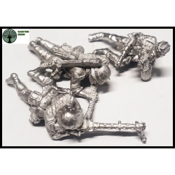 German Wehrmacht MG-34 team 28mm WWII BLACK TREE DESIGN