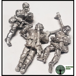 German Wehrmacht MG-34 team 28mm WWII BLACK TREE DESIGN