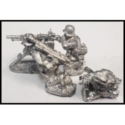 German Wehrmacht MG-34 MMG TEAM W/NCO 28mm WWII BLACK TREE DESIGN