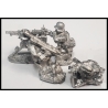 German Wehrmacht MG-34 MMG TEAM W/NCO 28mm WWII BLACK TREE DESIGN