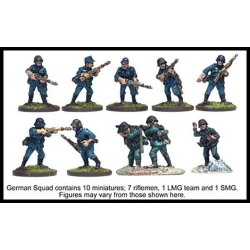 German Wehrmacht Squad (10) 28mm WWII BLACK TREE DESIGN