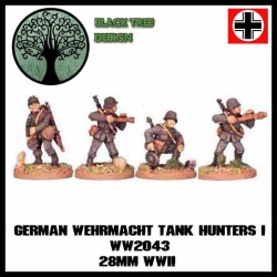 German Wehrmacht Infantry Tank Hunters I 28mm WWII BLACK TREE DESIGN