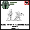 German Waffen SS Panzerschrek Team 28mm WWII BLACK TREE DESIGN