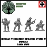 German Wehrmacht Infantry w/SMGs V (MP-40) 28mm WWII BLACK TREE DESIGN