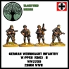 German Wehrmacht Infantry w/PPSH (SMGs) II 28mm WWII BLACK TREE DESIGN