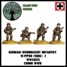 German Wehrmacht Infantry w/PPSH (SMGs) I 28mm WWII BLACK TREE DESIGN