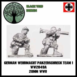 German Wehrmacht Infantry Panzerschreck I 28mm WWII BLACK TREE DESIGN