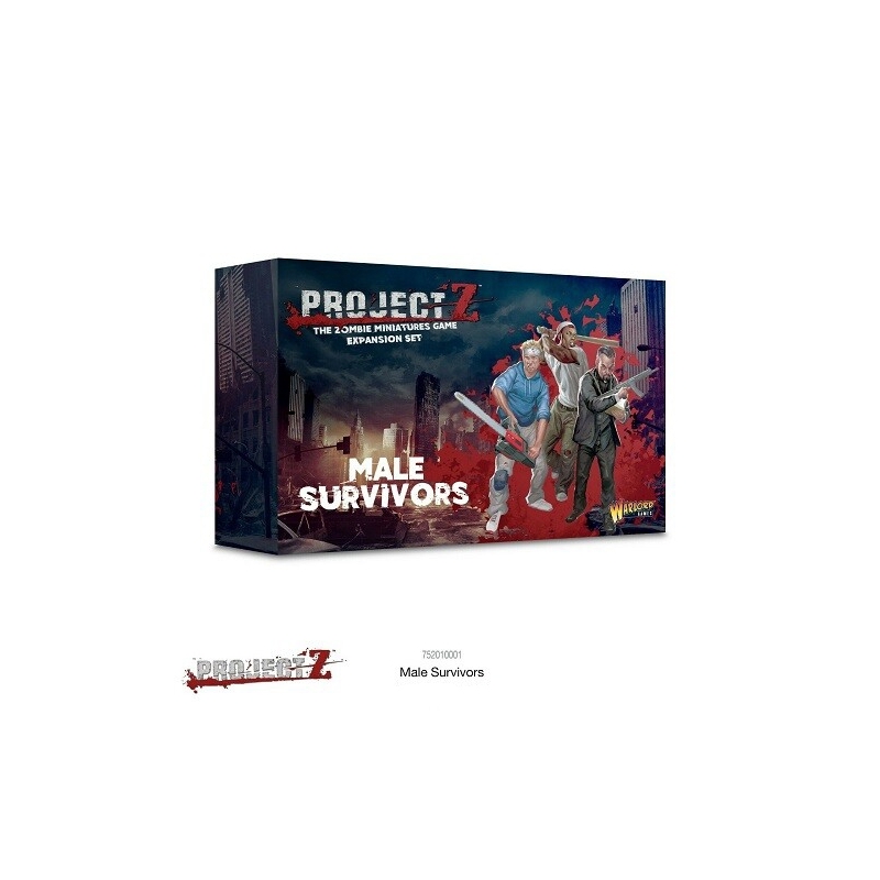 PROJECT Z Male Survivors WARLORD GAMES