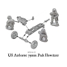 American US Airborne 75mm pack howitzer light artillery 28mm WWII WARLORD GAMES