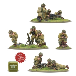 US Airborne (D-Day) Heavy Weapons Platoon 28mm WWII WARLORD GAMES