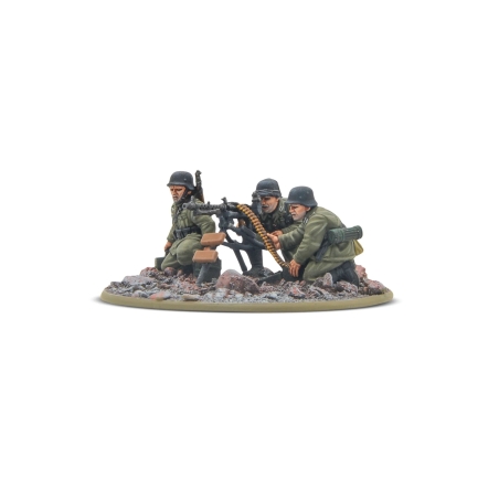 German Veteran Infantry MMG Team 28mm WWII WARLORD GAMES
