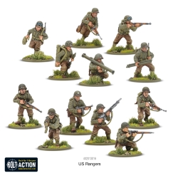 US Rangers boxed set 28mm WWII WARLORD GAMES