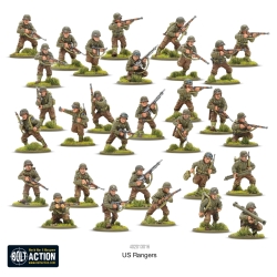 US Rangers boxed set 28mm WWII WARLORD GAMES