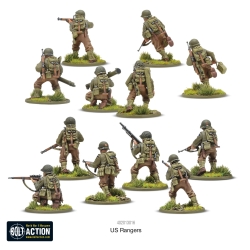 US Rangers boxed set 28mm WWII WARLORD GAMES
