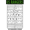 US Rangers Sprue (6) 28mm WWII WARLORD GAMES
