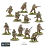 US Rangers Sprue (6) 28mm WWII WARLORD GAMES