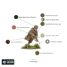 US Rangers Sprue (6) 28mm WWII WARLORD GAMES