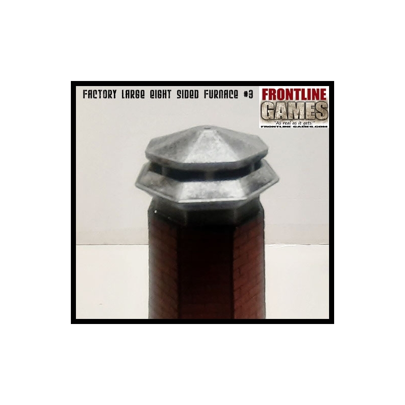 Factory Large Eight sided Furnace FRONTLINE GAMES