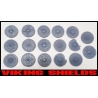 Viking Shields (25) 28mm FRONTLINE GAMES