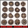 Viking Shields (25) 28mm FRONTLINE GAMES