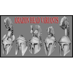 Amazon Warriors! (10) NOW WITH GREEK HELMS! 28mm Ancients WARGAMES FACTORY