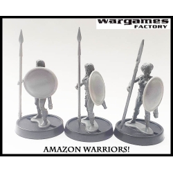 Amazon Warriors! (10) NOW WITH GREEK HELMS! 28mm Ancients WARGAMES FACTORY