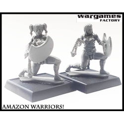 Amazon Warriors! (10) NOW WITH GREEK HELMS! 28mm Ancients WARGAMES FACTORY