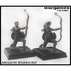 Amazon Warriors! (10) NOW WITH GREEK HELMS! 28mm Ancients WARGAMES FACTORY