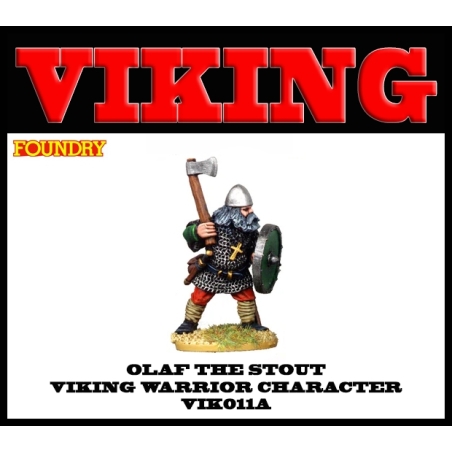 OLAF THE STOUT Viking Warrior Character WARGAMES FOUNDRY
