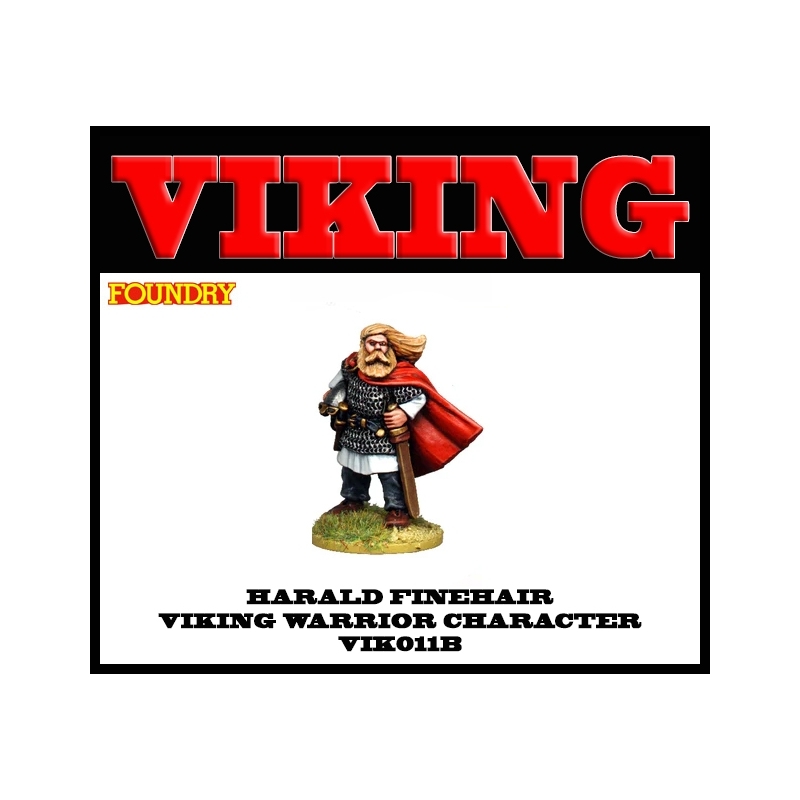 HARALD FINEHAIR Viking Warrior Character WARGAMES FOUNDRY