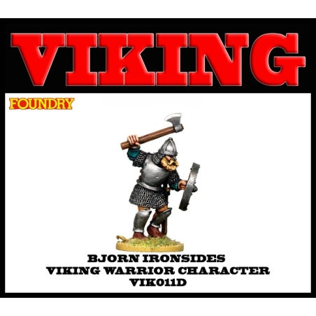 BJORN IRONSIDES Viking Warrior Character WARGAMES FOUNDRY