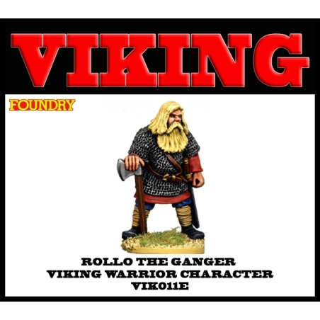 ROLLO THE GANGER Viking Warrior Character WARGAMES FOUNDRY