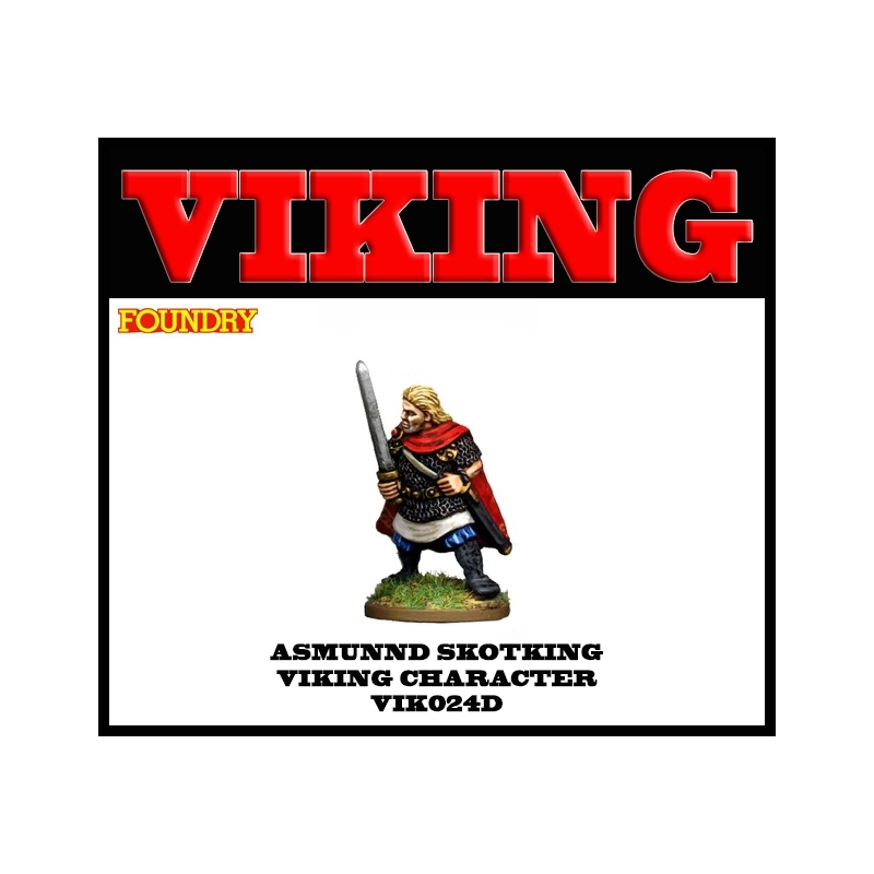 ASMUNND SKOTKING Viking Character WARGAMES FOUNDRY