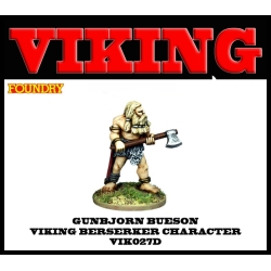 GUNBJORN BUESON Viking Berserker Character WARGAMES FOUNDRY
