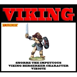 SNORRE THE IMPETUOUS Viking Berserker Character WARGAMES FOUNDRY