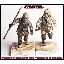 VIKING WARRIOR Sprues w/ NEW HEADS/AXES/SHIELDS! (8) FRONTLING GAMES WARGAMES FACTORY
