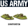 U.S. American Army Infantry Sniper team 28mm WWII WARLORD GAMES