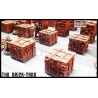 Factory Brick Stacks (7) 28mm WWII FRONTLINE GAMES