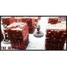 Factory Brick Stacks (7) 28mm WWII FRONTLINE GAMES