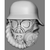 German Gas-Masked Heads (25) 28mm WWWII Frontline Games