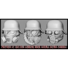 German Gas-Masked Heads (25) 28mm WWWII Frontline Games
