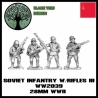 Russian Soviet Infantry w/Rifles II 28mm WWII