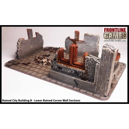 Ruined City Building B - Lower Ruined Corner Wall Sections